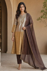 Noor Tissue Silk Suit Set