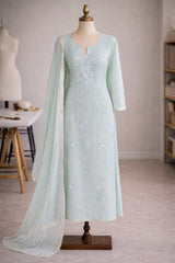 Aabroo Mul Mul Set Soft Mint
