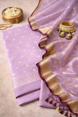 Noor Buti Suit Set Lavender